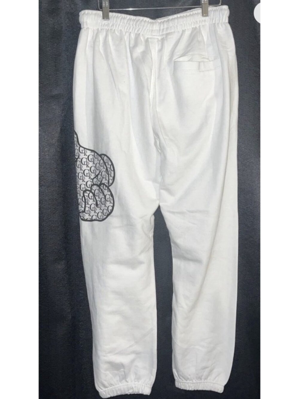 Crooks & Castles White Medium Sweat Pants NEW - Picture 2 of 8